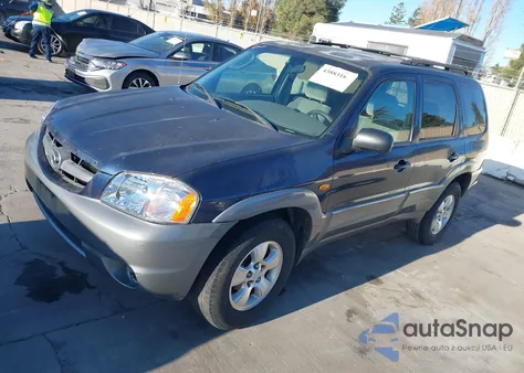 2002 Mazda Tribute Es V6/Lx V6 from USA, damaged, VIN 4F2YU09162KM62007